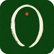 ChineseFace green and white face symbol
