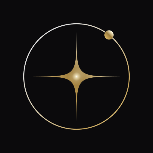 StarBind gold star and orbit logo