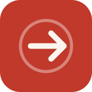 GoEast.ai red arrow icon