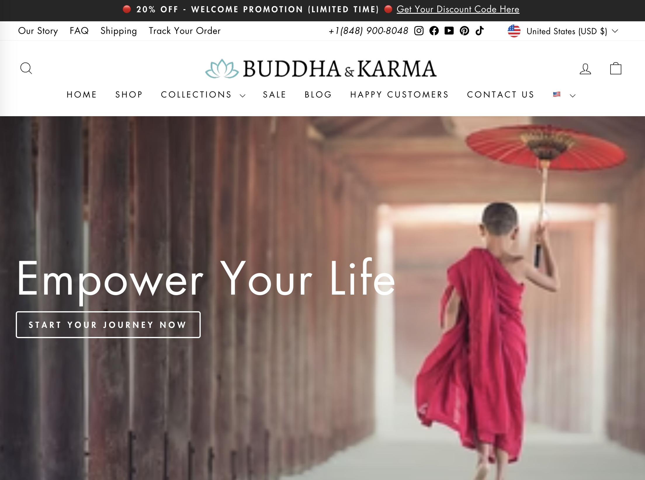 Buddha & Karma logo