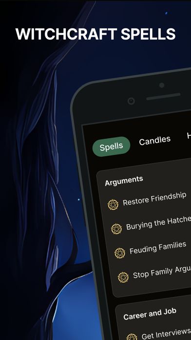 Witchcraft, Wicca Spells&Runes app screenshot