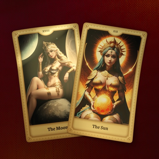 Icon for AI Tarot deck card read Icon for AI Tarot deck card read