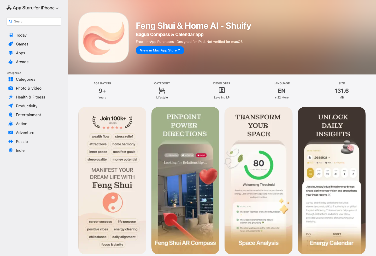 App Store screenshot for Feng Shui & Home AI - Shuify