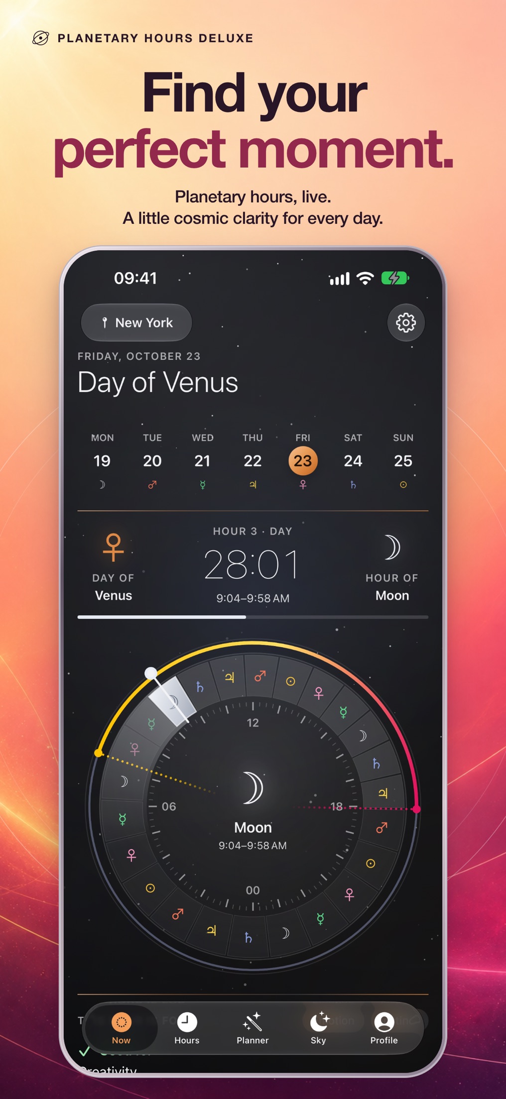 Planetary Hours Deluxe screenshot