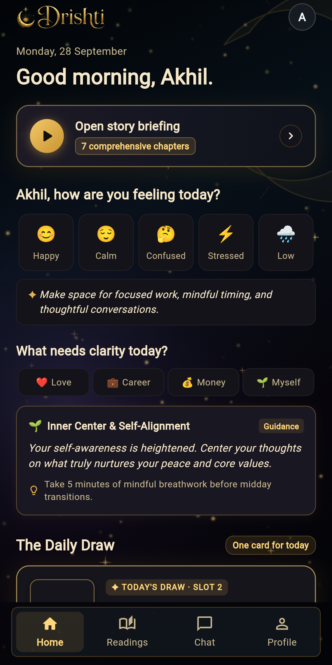 Drishti - Kundali & Tarot screenshot