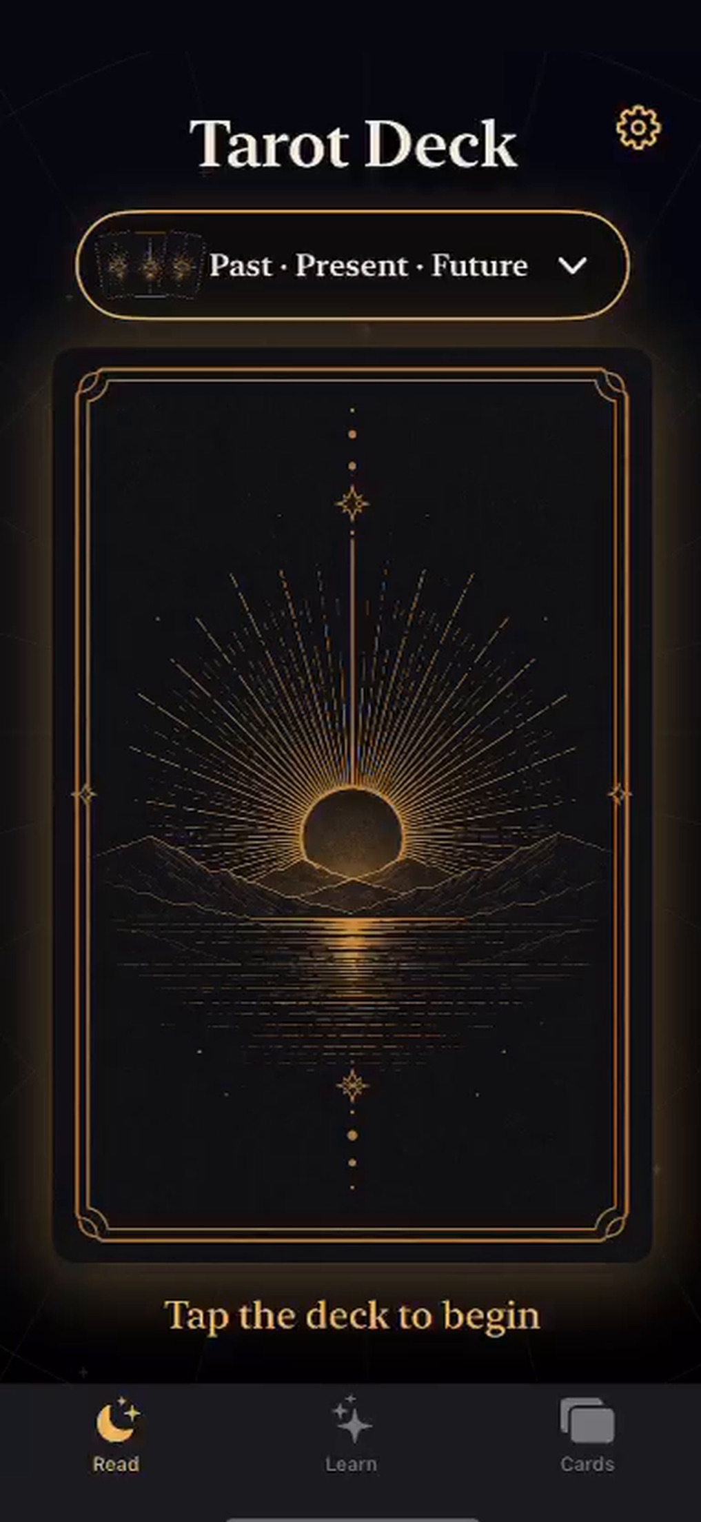 Tarot Deck: Read & Learn screenshot