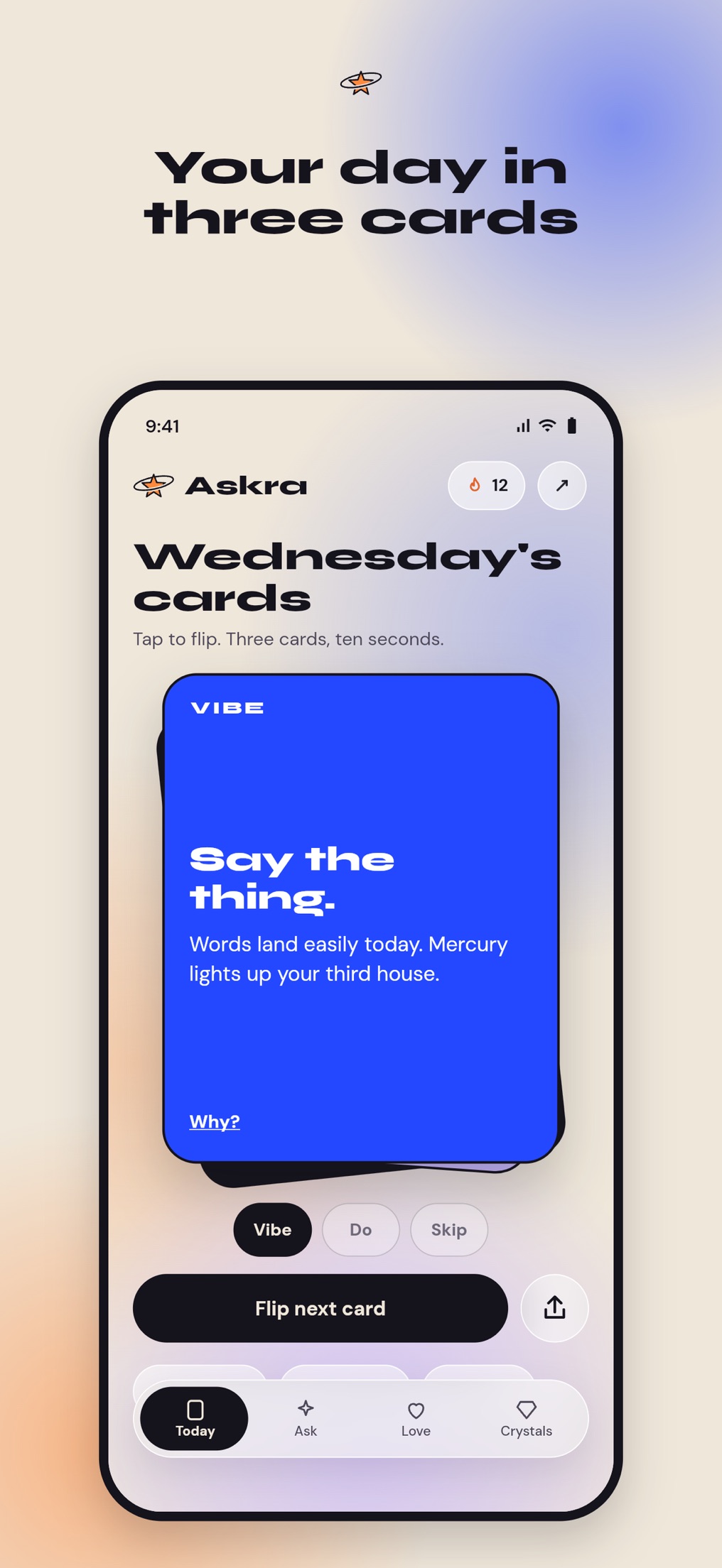 Askra: Astrology & Decisions screenshot