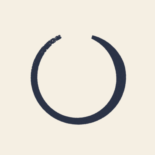 Ensō Tarot circular brushstroke logo Ensō Tarot circular brushstroke logo
