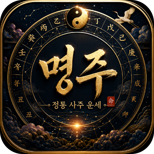명주 - 사주팔자 운세 만세력 궁합 타로 토정비결 택일 icon