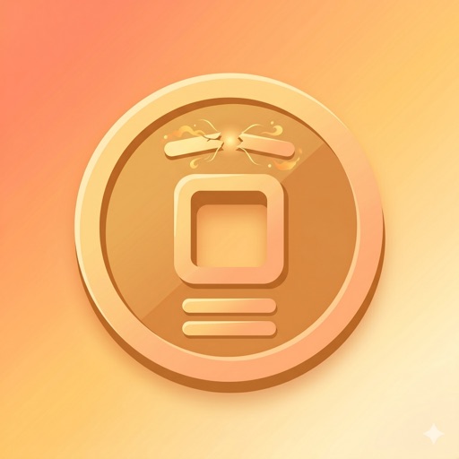 AI I Ching Coin Oracle icon AI I Ching Coin Oracle icon