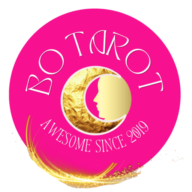 BOTarot pink moon logo