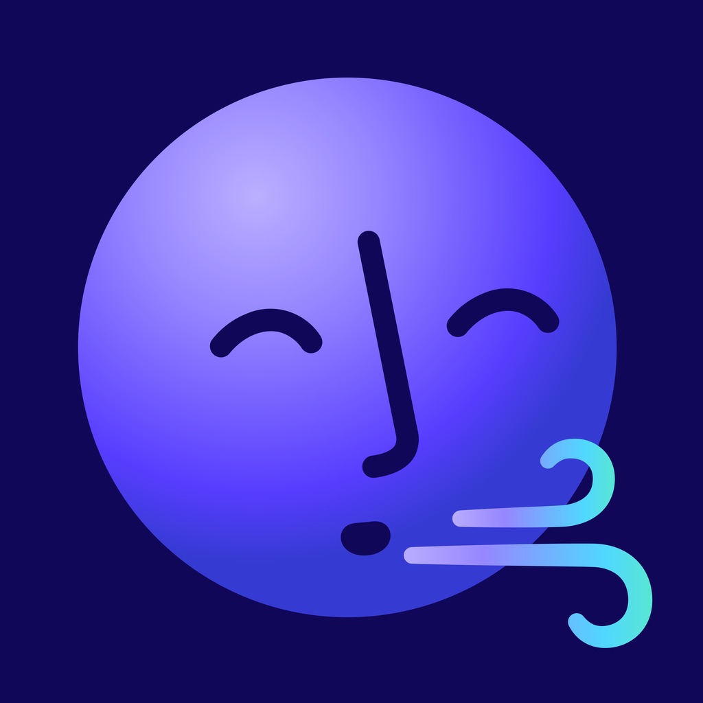 Lungy: 深呼吸助眠与减压，睡眠、正念、焦虑缓解 app icon