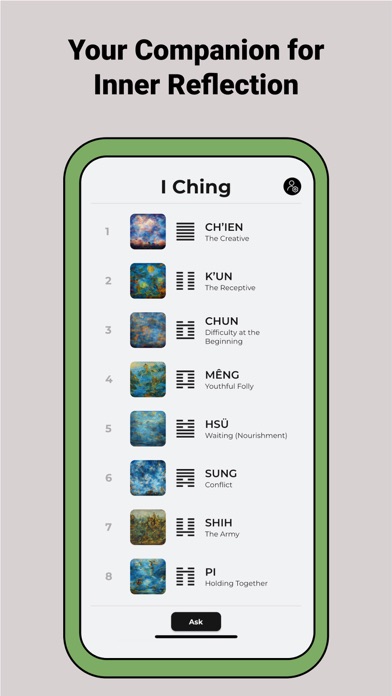 I Ching App Store screenshot