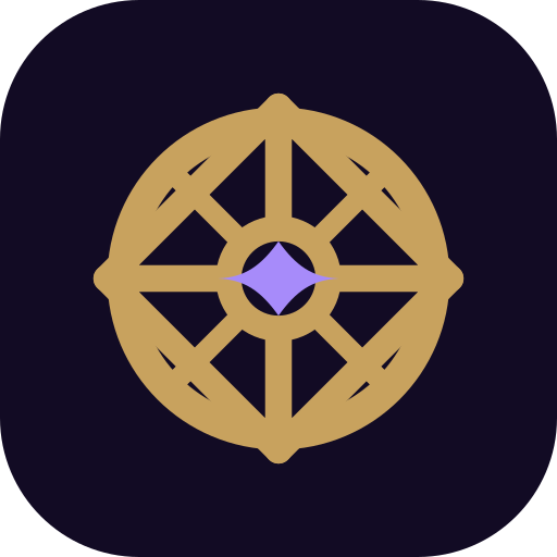 VedicChart gold chart icon